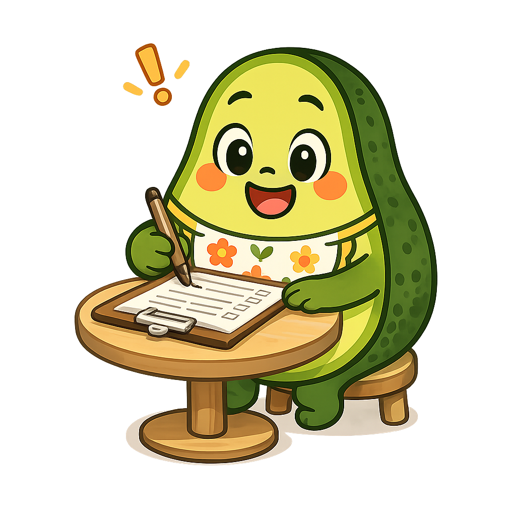 Avi estudiando sobre alimentación complementaria